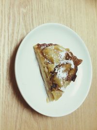 Close-up of breakfast on table