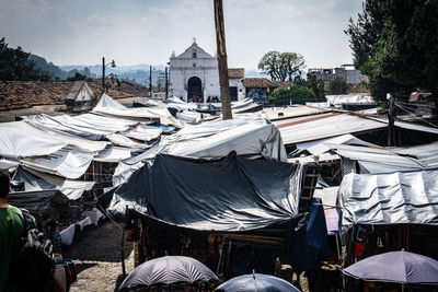 Church of santo thomas chichicastenango guatemala central america outdoor native market