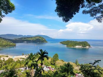 Paradise beach view