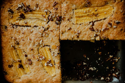 Close-up of bread on table