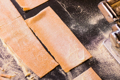 Close-up of roasted coffee beans