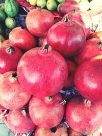 Close-up of fruits for sale in market