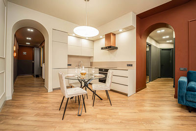 Empty chairs at home