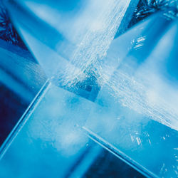 Full frame shot of ice glass