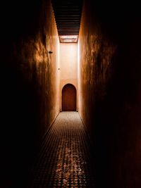Dark empty corridor
