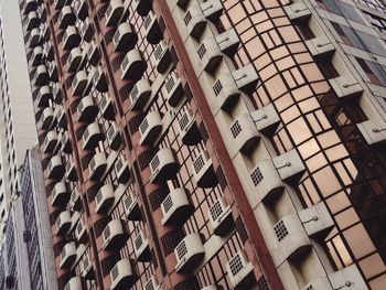 Full frame shot of office building