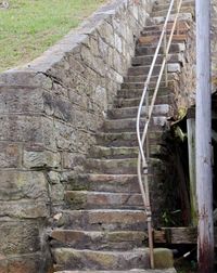 Steps of old ruin