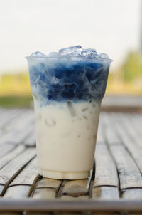 Close-up of drink on table