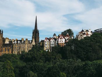 Buildings against sky