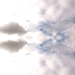 Low angle view of clouds in sky