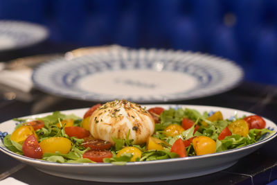 Close-up of food in plate