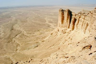 Panoramic view of desert