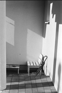 A serene porch in the summer sun