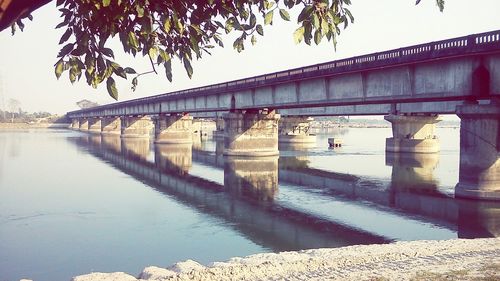 Bridge over river