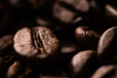 Close-up of coffee beans