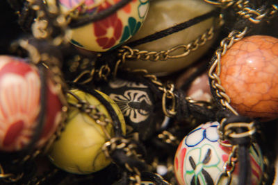 Close-up of multi colored candies