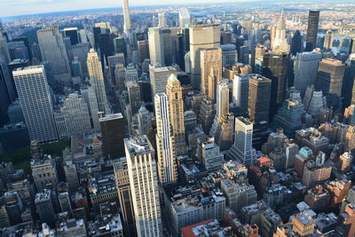 Aerial view of a city