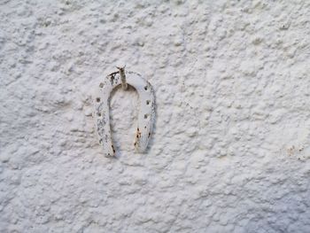 Horseshoe in a wall