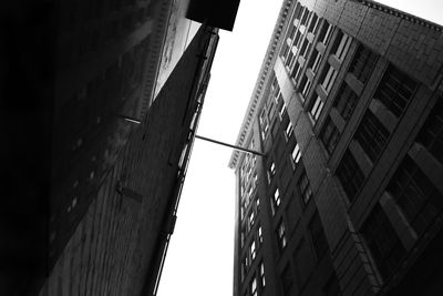 Low angle view of modern buildings