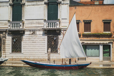 Boats in sea