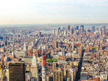 Aerial view of a city