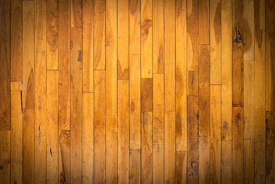 Full frame shot of wooden wall