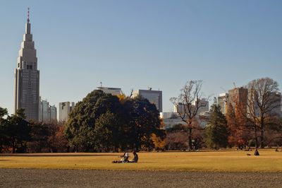 View of buildings in city