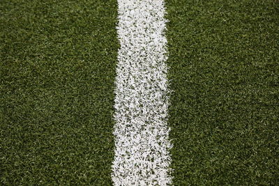 Full frame shot of soccer field