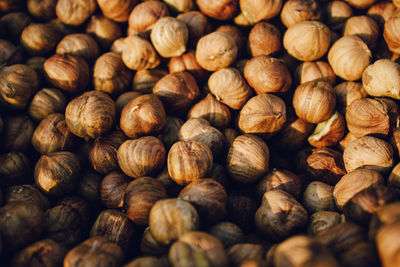 Full frame shot of walnut