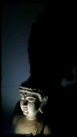 Close-up of statue