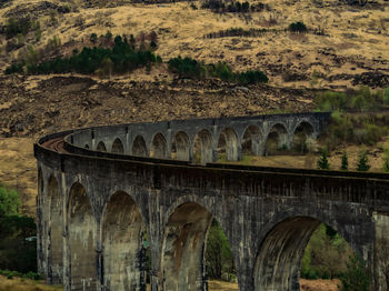 Arch bridge, glenfinnan viaduct, scotland