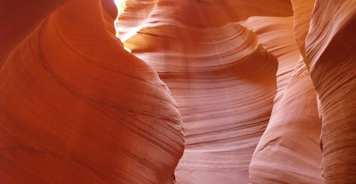 Sandstone of antelope canyon