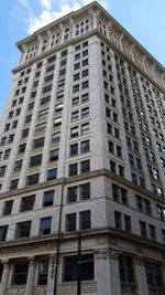 Low angle view of building against sky