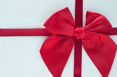 Directly above shot of christmas decoration in box