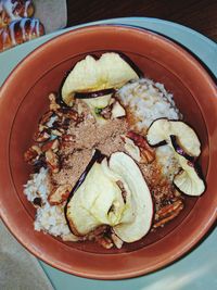 Food in bowl