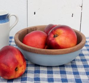 Close-up of apples on table