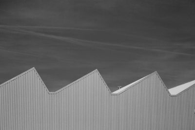 Close-up of building against sky