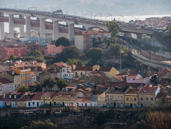 View of buildings in city