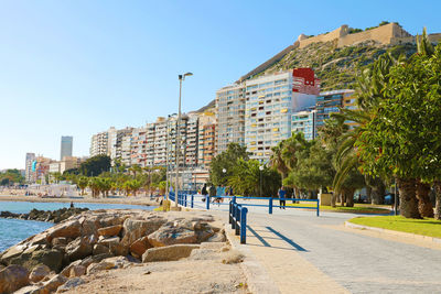 Beautiful cityscape of alicante, costa blanca, spain