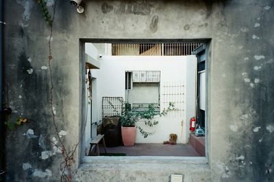 View of old building