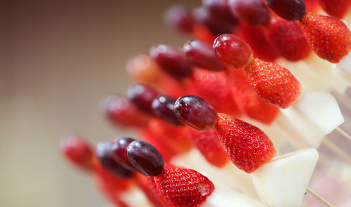 Close-up of strawberries