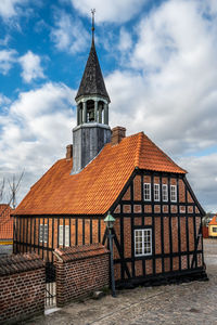 The old townhall in ebeltoft