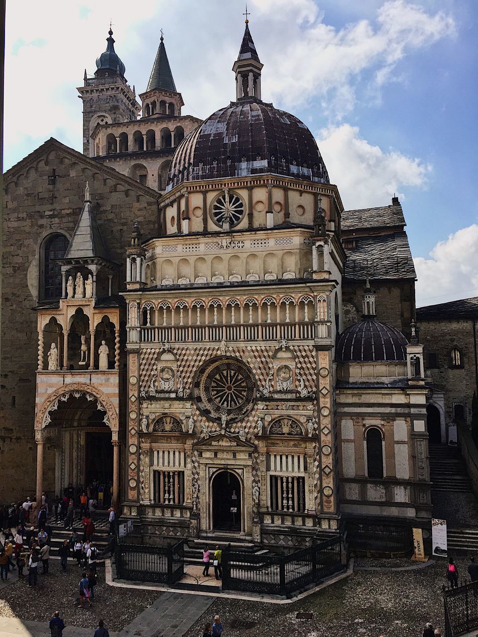 EXTERIOR OF TEMPLE BUILDING