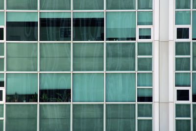 Full frame shot of modern building