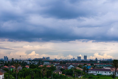 Cityscape against sky