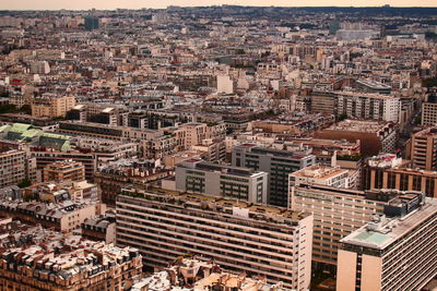 Aerial view of city