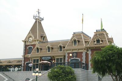 Low angle view of a temple