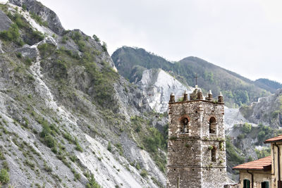 Panoramic view of historic building against sky