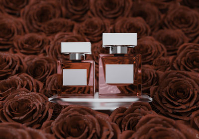 Close-up of laptop on table