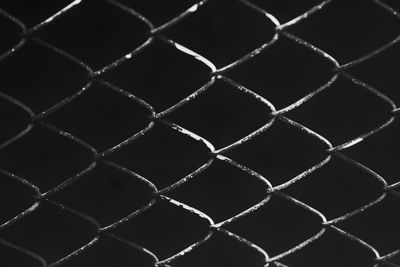 Full frame shot of chainlink fence